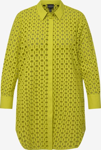 Ulla Popken Blouse in Groen: voorkant