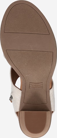 TOMS - Sandalias 'MAJORCA' en blanco