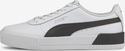 PUMA Baskets basses 'Carina' en noir / blanc, Vue avec produit