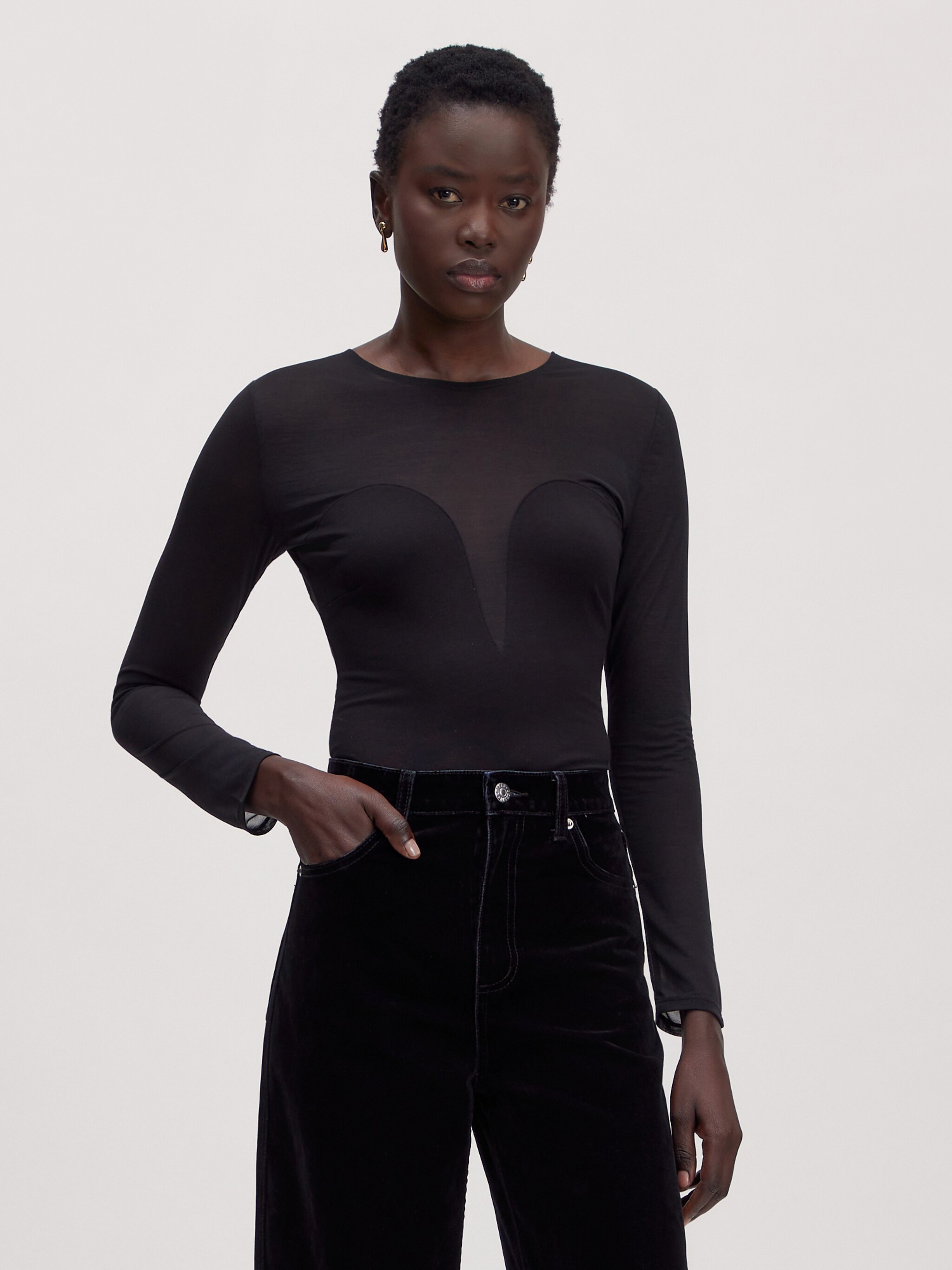 EDITED Produkte Shirt 'Lordana' schwarz