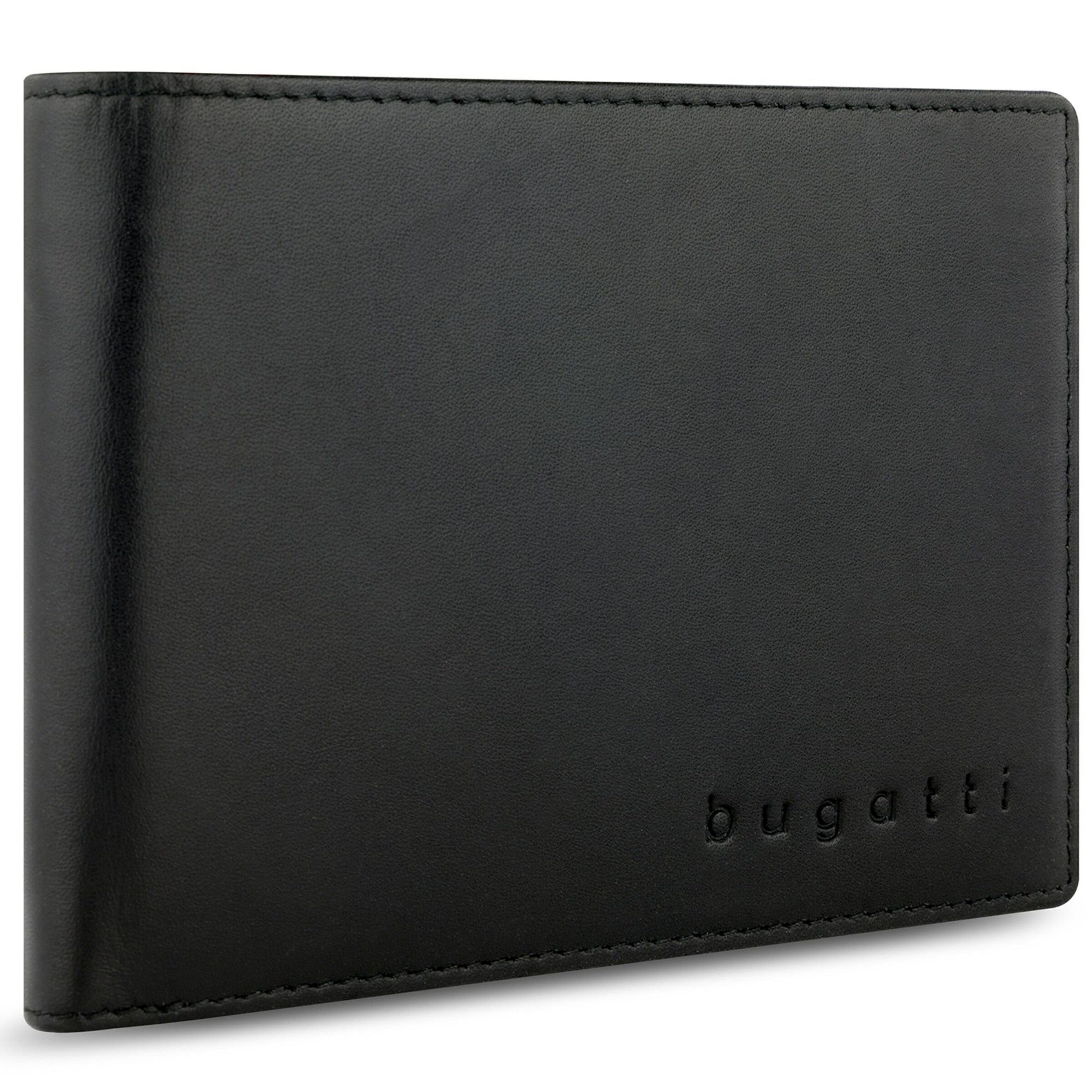 bugatti Portemonnaie in Schwarz