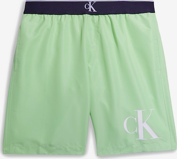 Pantaloncini da bagno di Calvin Klein Swimwear in verde: frontale