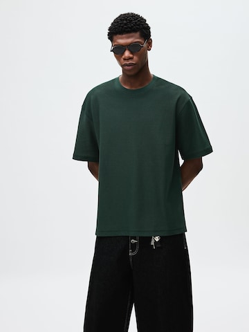 Bershka Tričko - Zelená: predná strana