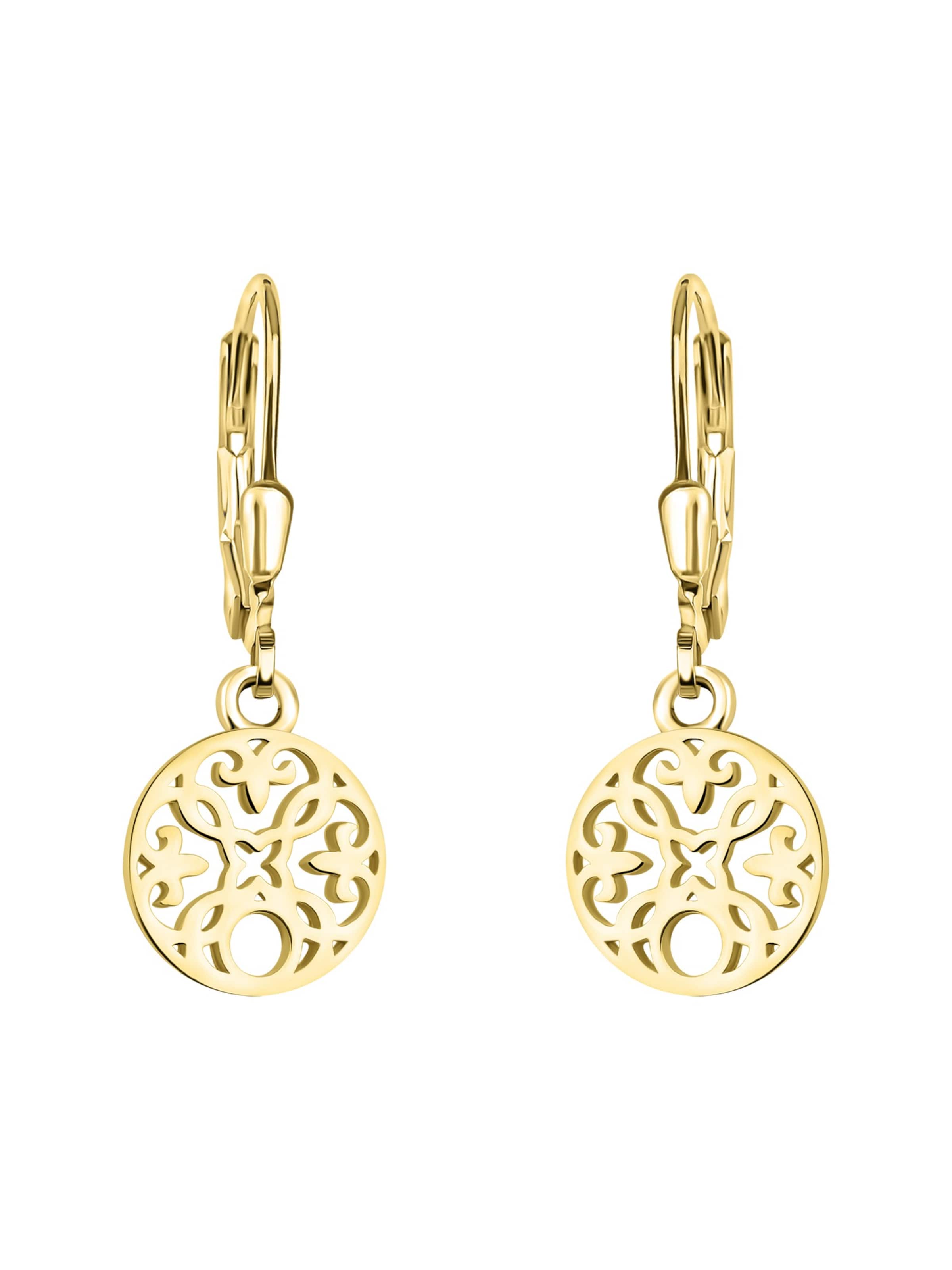 Sofia Milani Ohrringe 'Ornament Circle'‌‌‌‌‌‌‌‌‌ in One Size in gold, Produktansicht