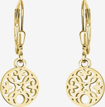 Sofia Milani Ohrringe 'Ornament Circle' in Gold: Vorderseite