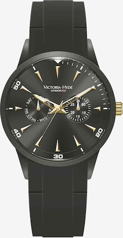 Victoria Hyde Analog Watch in Black: front