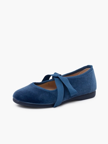 Pisamonas Halbschuh‌‌‌‌‌‌‌‌‌ in Blau: Vorderseite