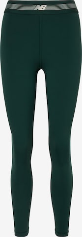 Skinny Pantaloni sport 'AC' de la new balance pe verde: față