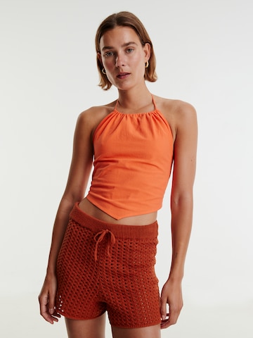 EDITED - Top 'Nuccia' en naranja: frente