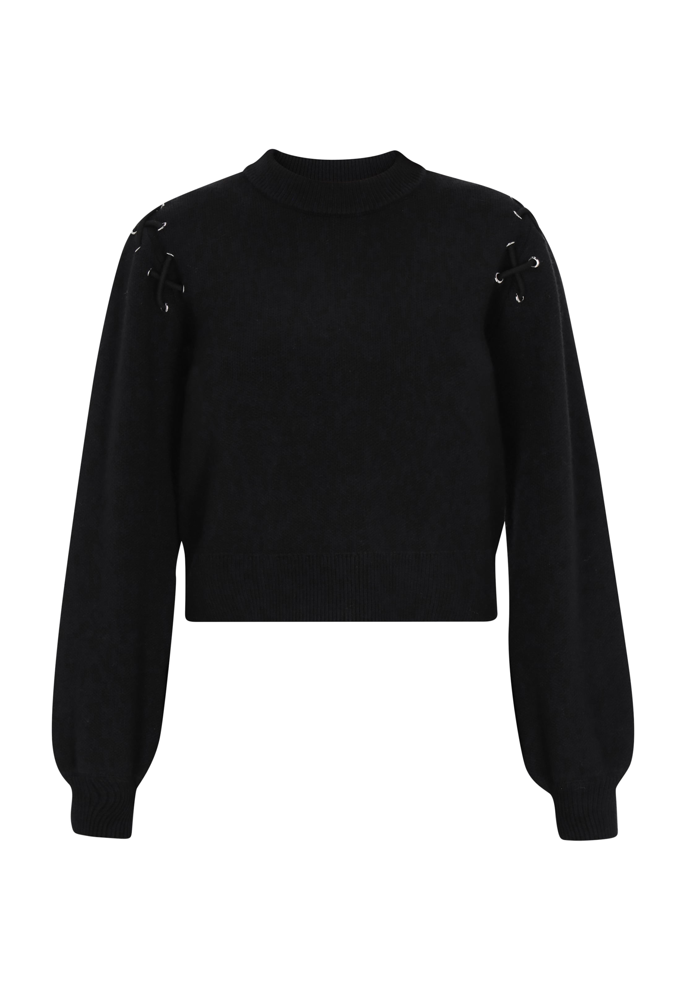 myMo ROCKS Pullover in schwarz, Produktansicht