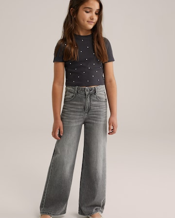 WE Fashion - Camiseta en gris