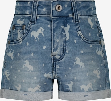SALT AND PEPPER Regular Shorts 'Horses' in Blau: predná strana