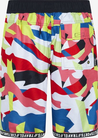 CHIEMSEE Regular Board Shorts in Mixed colors