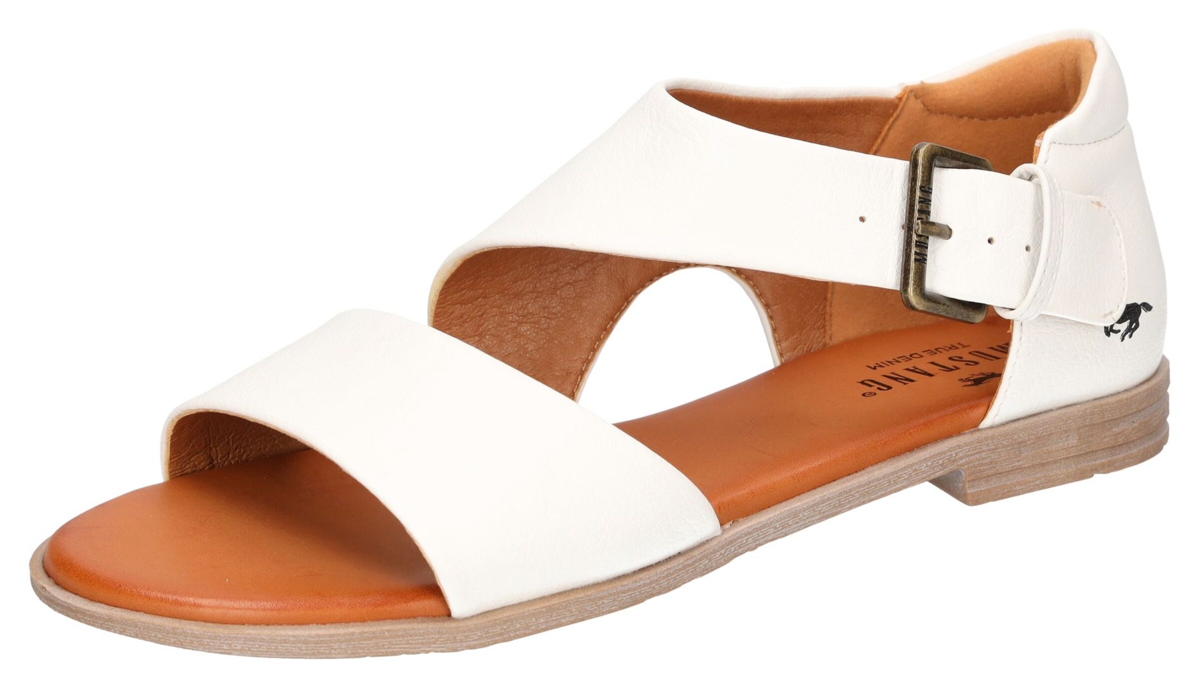 MUSTANG Sandals in White: front