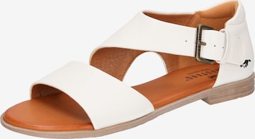 MUSTANG Sandale in Weiß: Vorderseite