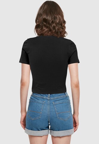 Mister Tee Shirt 'Ladies One Line' in Zwart