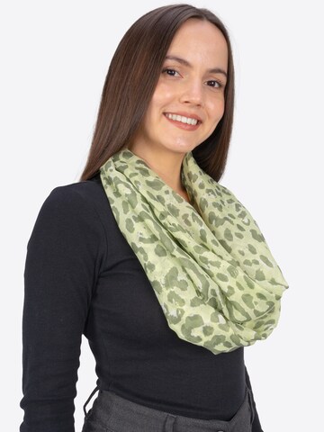 Seasons of April Tube Scarf 'Kiwi' in Green