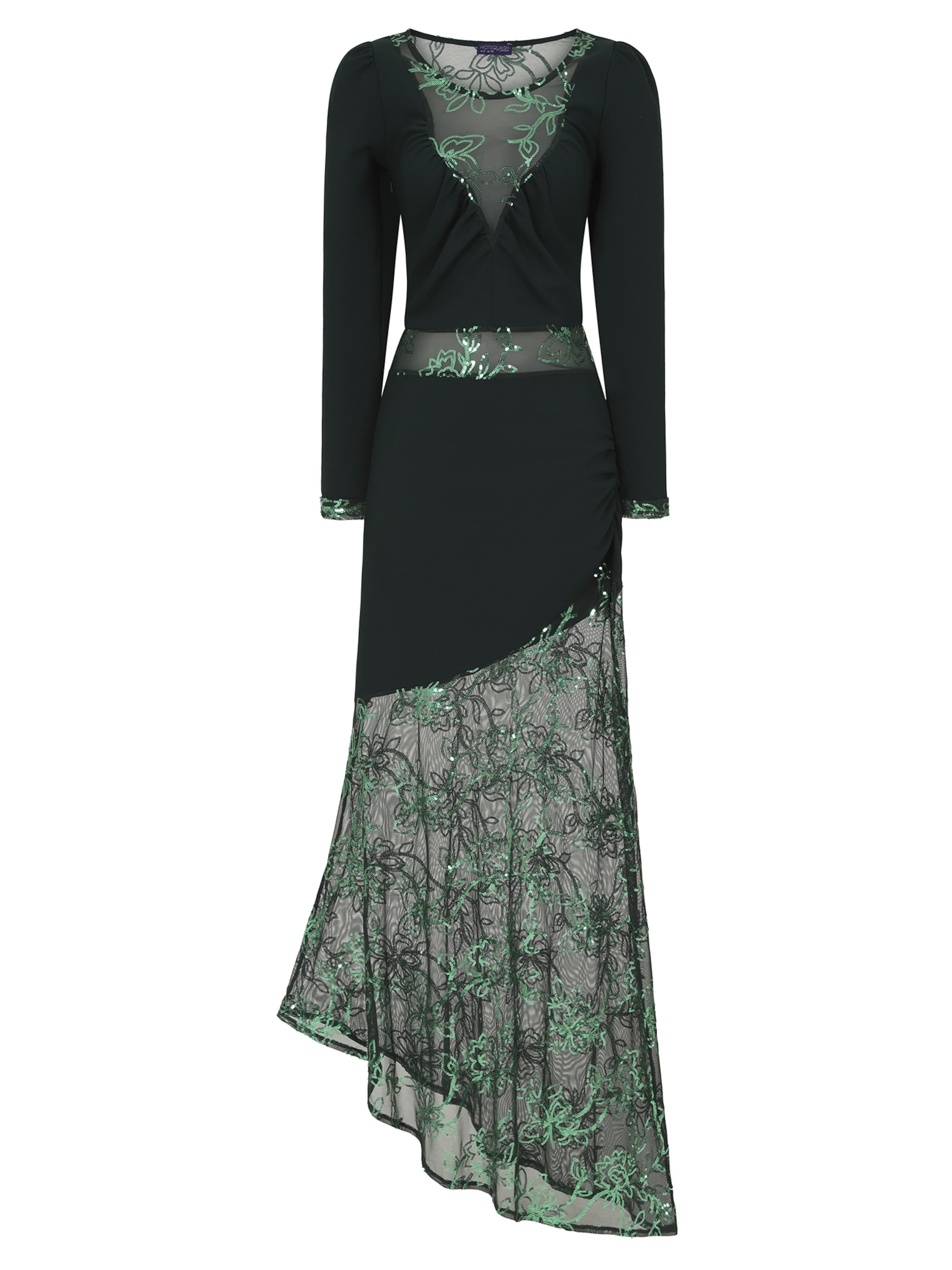 Abito da sera di HotSquash in verde: frontale