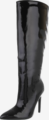 Ital-Design Boots in Black: front