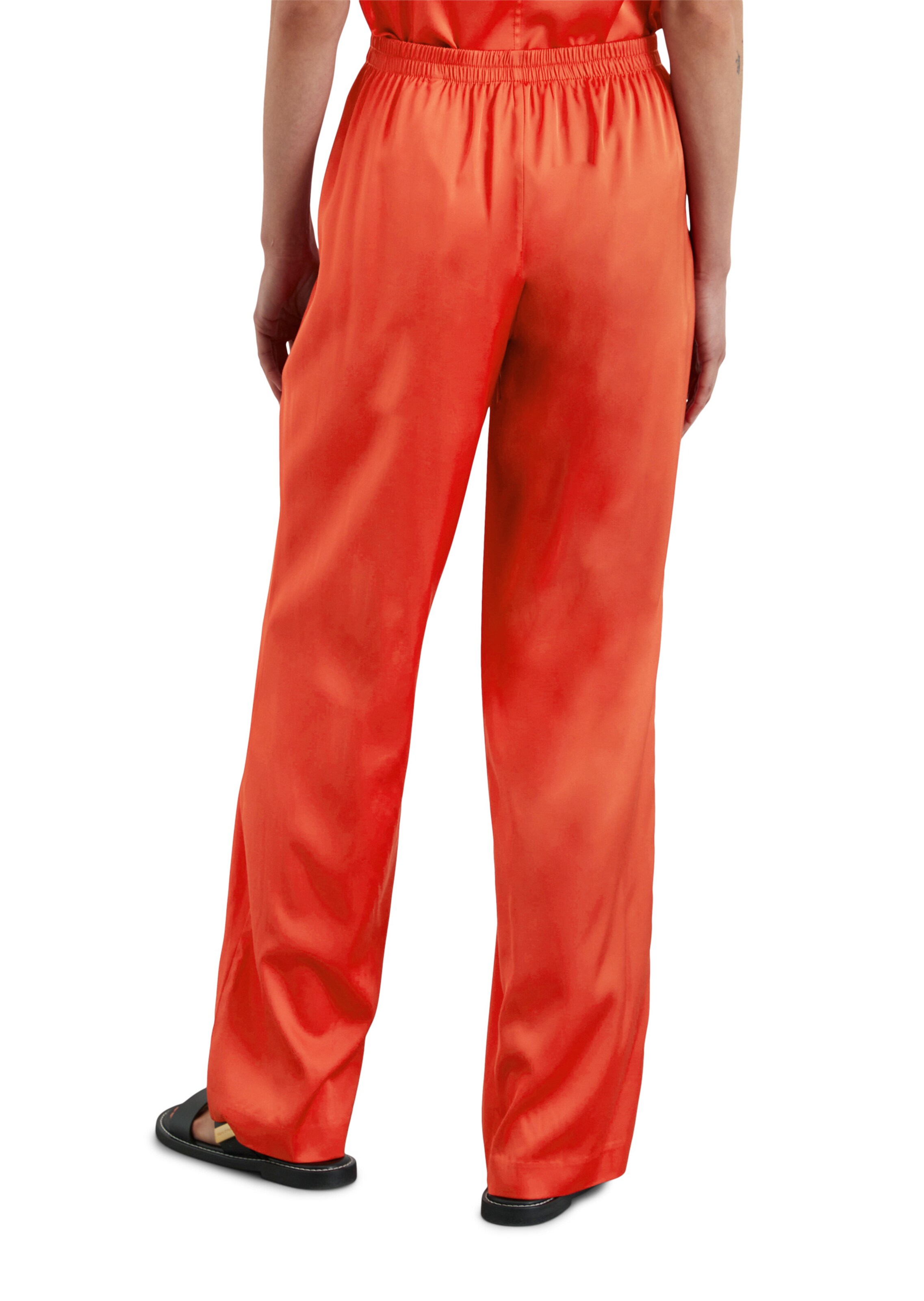 Marc O'Polo Loose fit Pants in Red