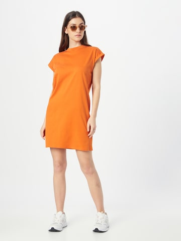 Urban Classics Obleka | oranžna barva