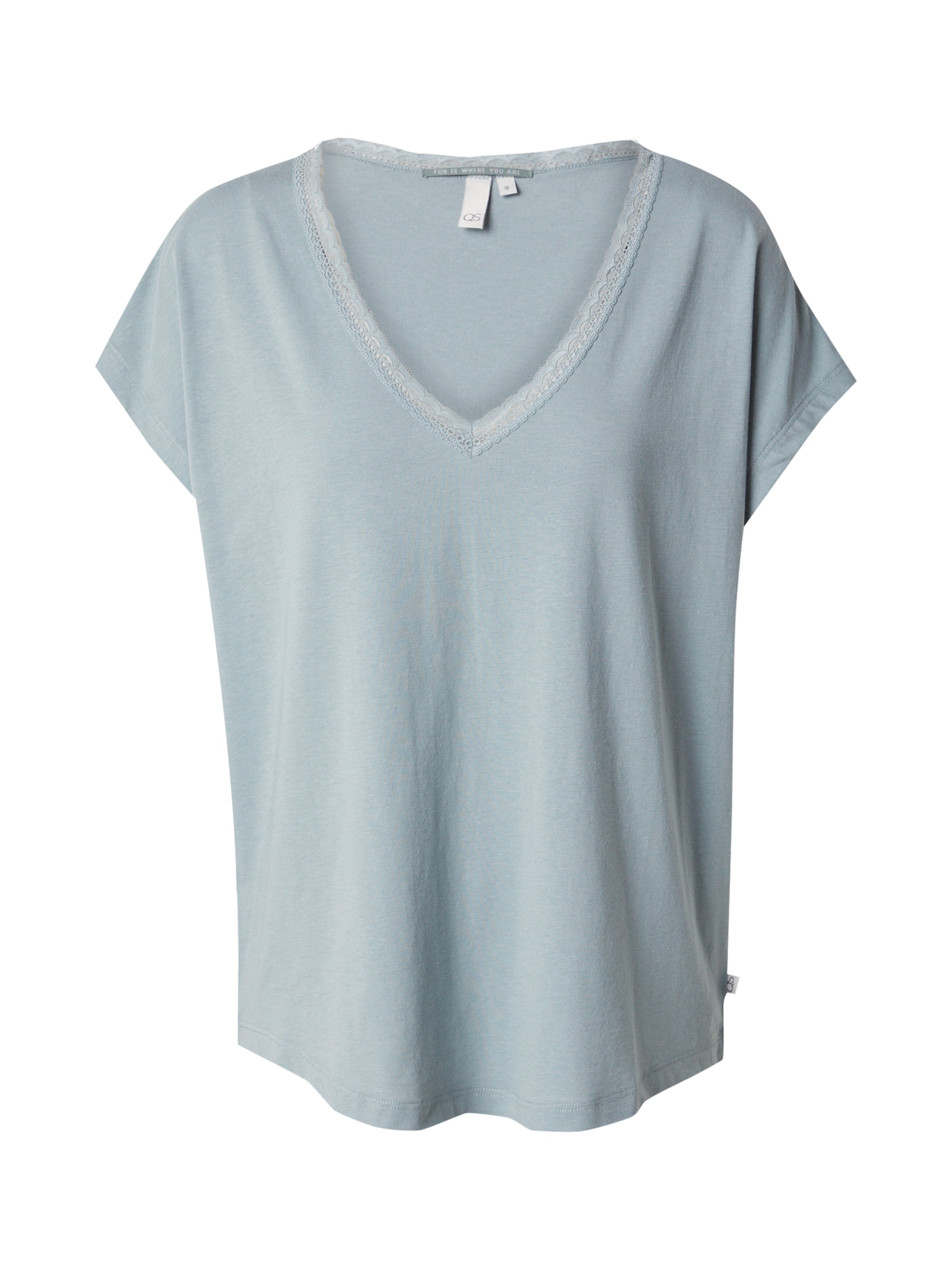 QS Tričko – zelená: přední strana