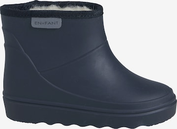 Stivale di gomma di EN FANT in blu: frontale