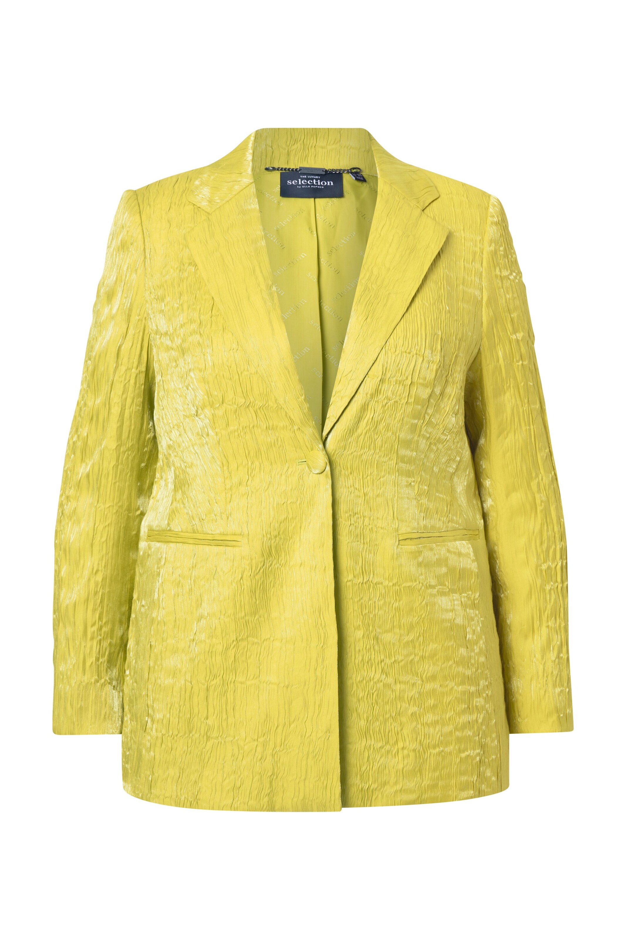 Blazer Ulla Popken en vert : devant