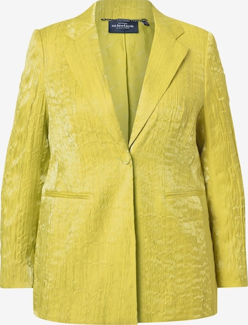 Ulla Popken Blazer in Green: front