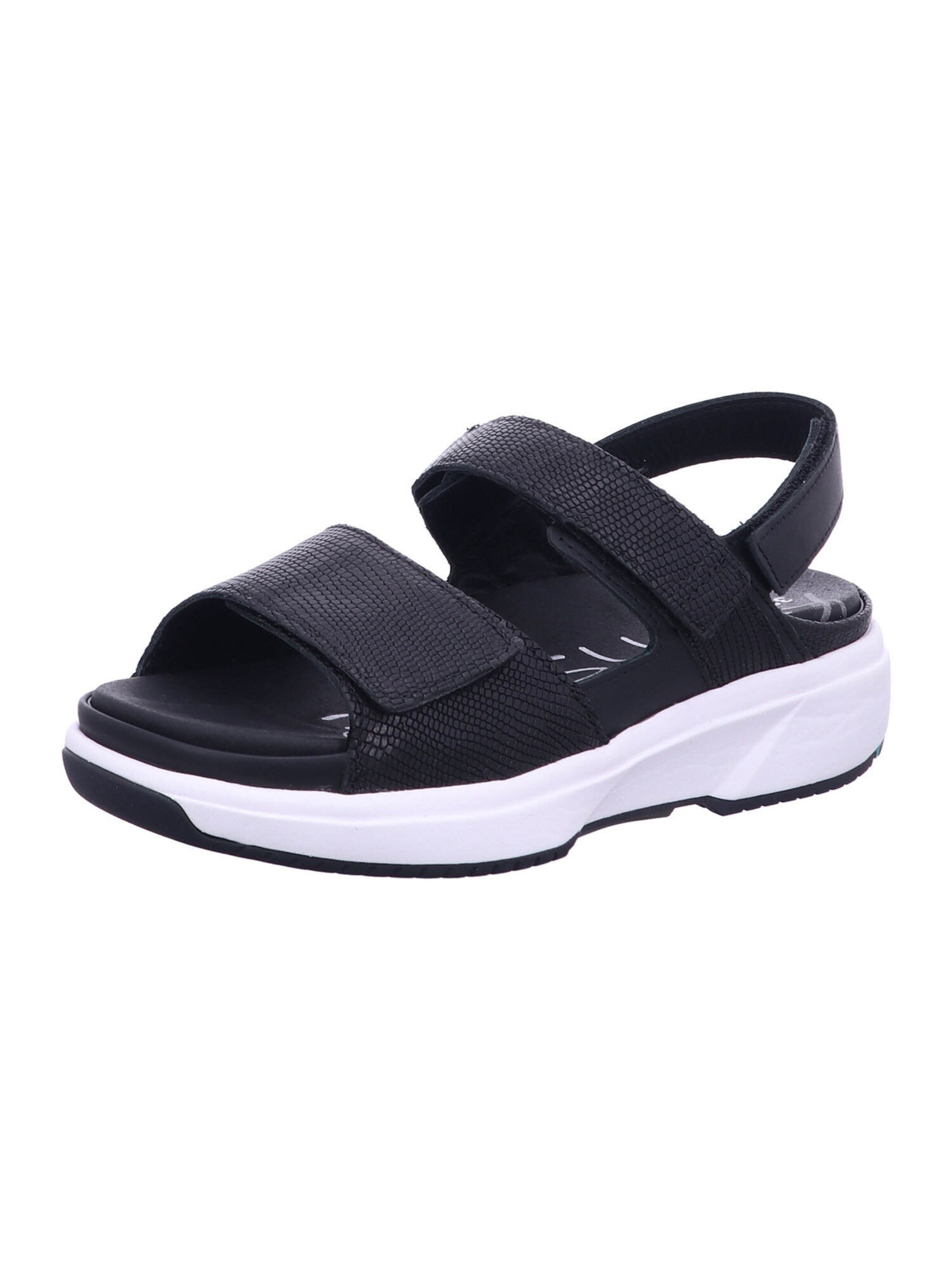 Xsensible Sandale 'Aruba' in Schwarz: Vorderseite