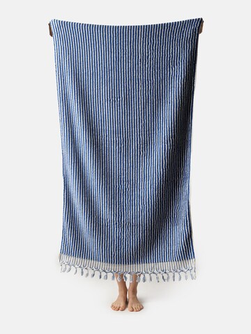 MARSIKOH Beach Towel 'PomPom' in Blue