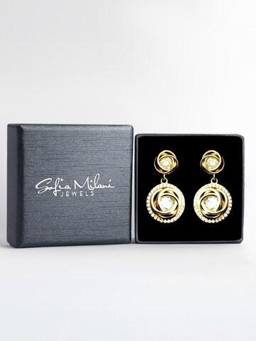 Sofia Milani Ohrringe 'Zirconia'‌ in Gold