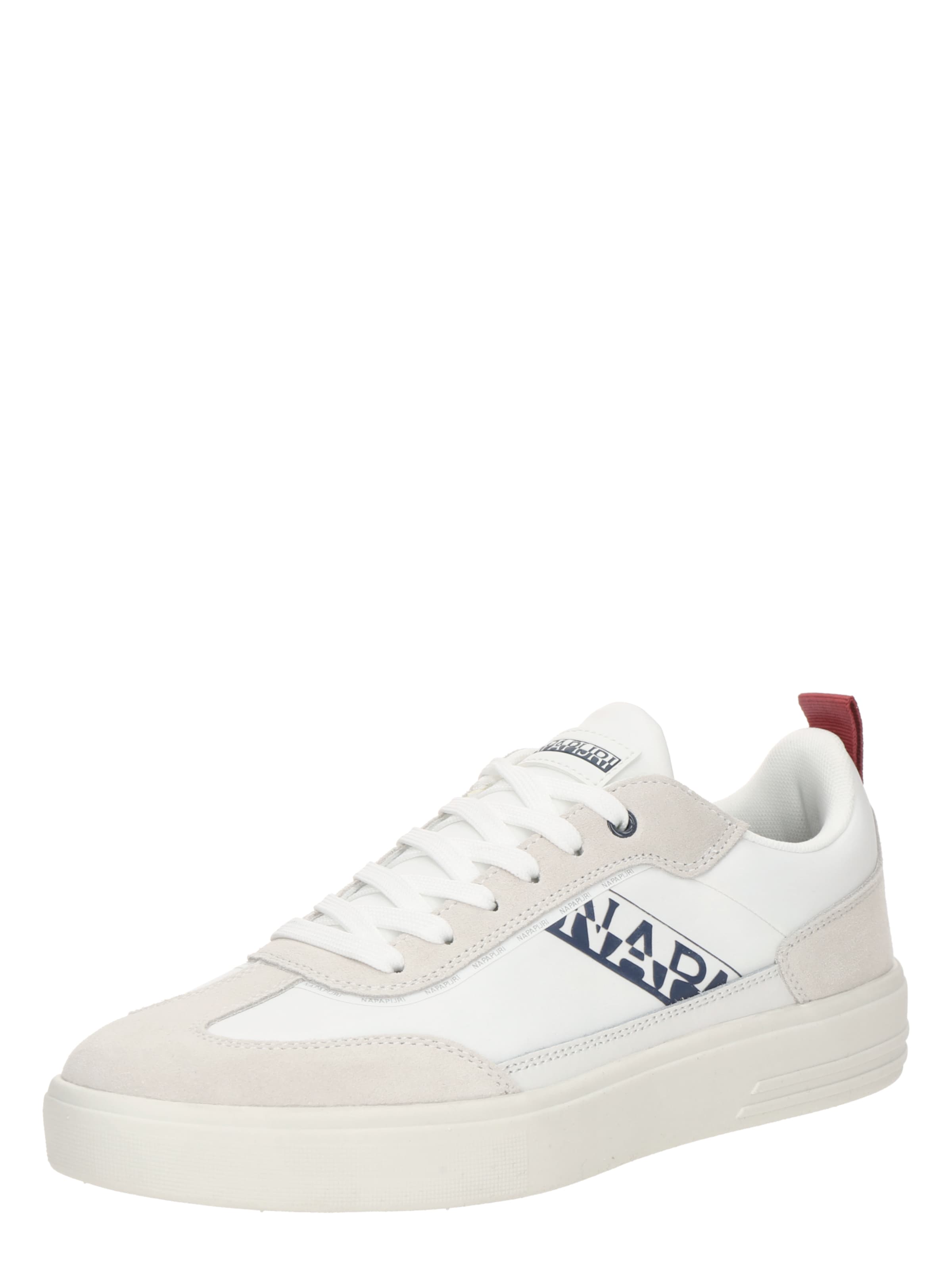 NAPAPIJRI Sneaker low 'Bark' i hvid: forside