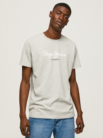 Maglietta 'EGGO' di Pepe Jeans in grigio: frontale