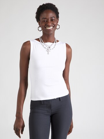 WEEKDAY Top 'Annie' in Zwart: voorkant