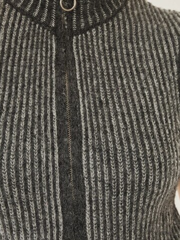 Gilet in maglia di Hiccup in grigio
