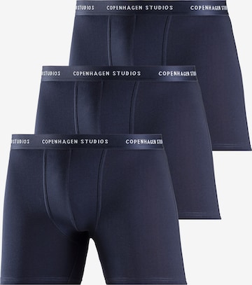 Copenhagen Studios Boxerky – modrá: přední strana