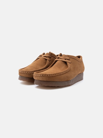 Clarks Originals Mokasini 'Wallabee Cola' | rjava barva