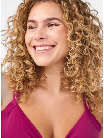 Invisible Maillot de bain Swim by Zizzi en violet