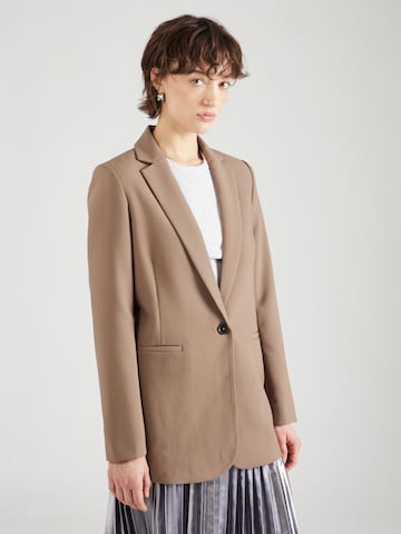 SOAKED IN LUXURY Blazer 'Corinne' in Brown: front