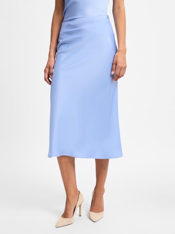 BOSS Rok in Blauw: voorkant