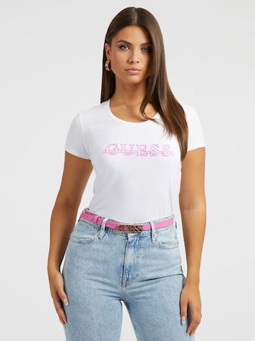 GUESS T-Shirt in Weiß: predná strana