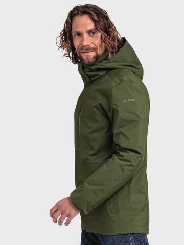Schöffel Outdoorjas 'Barth' in Groen
