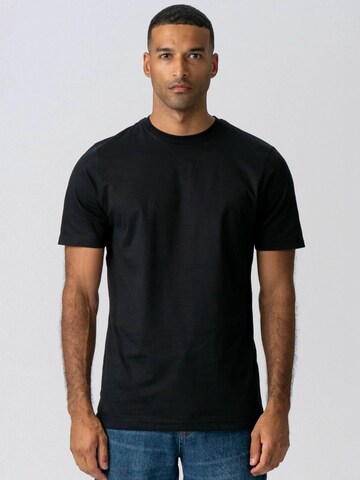 TEESHOPPEN Skjorte ' Organic Basic ' i sort: forside