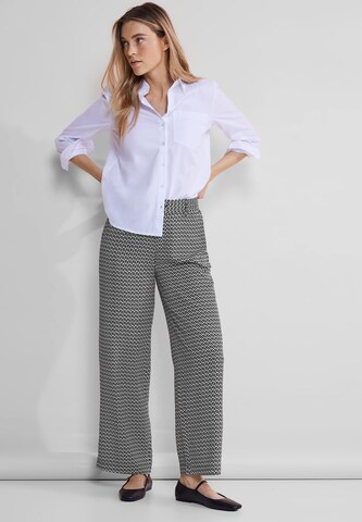 STREET ONE Loose fit Pants in Black