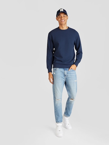 SELECTED HOMME Sweatshirt 'ADAM' i blå