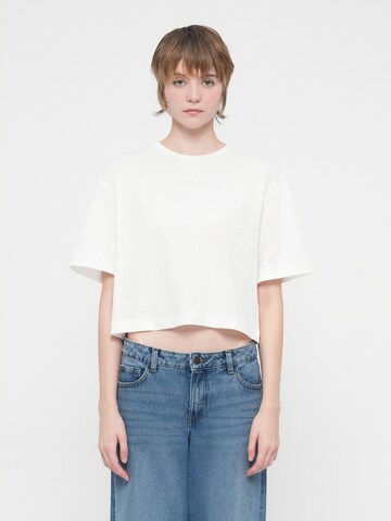 REPLAY Póló - fehér: elől