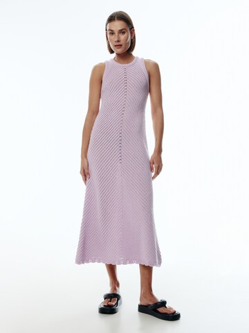 EDITED Knit dress 'Leila' in Purple