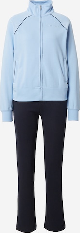 Champion Authentic Athletic Apparel Tracksuit in Blue: front