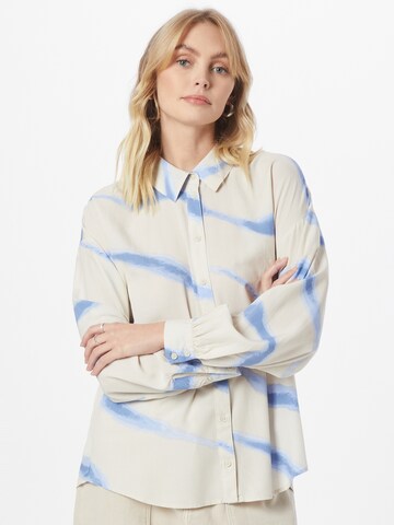 TOM TAILOR DENIM Blouse in White: front